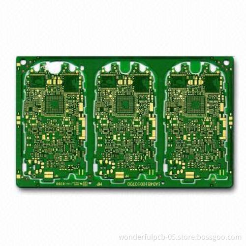 Double-sided PCB with 0.51mm Board Thickness, UL and RoHS Certified